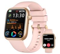 Montre Connectée Femme Homme, 1.83" Smartwatch avec Appel Bluetooth, Tensiomètre/Fréquence Cardiaque/SpO₂/Sommeil, Podometre, 123+ Mode Sport, Etanche IP68 Sport Bracelet Connecté pour Android iPhone