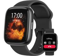 Montre Connectée Femme Homme, 1,83"" Smartwatch Intégré Alexa Avec Appel Bluetooth, Ip68 Étanche, 100+ Sports, Fréquence Cardiaque, Spo2, Pression, Sommeil, Fitness Tracker Pour Android Ios N[Z358]