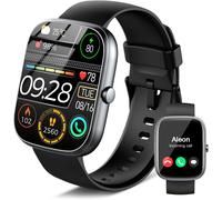 Montre Connectée Femme Homme, 1.91"" Hd Smartwatch Avec Appel Bluetooth, 110+ Sportifs Montre Sport Avec Cardiofrequencemetre/Spo2/Sommeil/Podomètre, Ip68 Étanche Montre Intelligente Pour And[Z468]