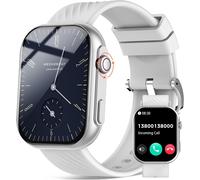 Montre Connectée Femme Homme - 2.01"" Smartwatch Avec Bouton D'Encodeur, Montre Sport Avec 123 Modes Sportif,Cardiofrequencemetre/Spo2/Sommeil, Étanche Ip68 Montre Intelligente[MON8300314]