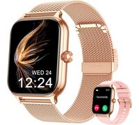 Montre Connectée Femme Homme Appel Tension Artérielle Fréquence Cardiaque Sommeil, 1.96'' Ai Smartwatch 100+ Sports, Ip67 Podomètre Réveil Calculatrice Carte De Visite Ios Android