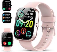 Montre Connectée Femme Homme Avec Appel Bluetooth, 1,91"" Hd Smartwatch, 100+ Sportifs, Moniteur De Sommeil Cardiofréquencemètre Tension Artérielle Spo2, Montre Podometre Pour Android Ios[Z339]