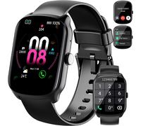 Montre Connectée Femme Homme, Avec Appel Bluetooth, 1.95""Hd Ecran Incurvé Smartwatch, 110+ Sportifs Montre Podomètre, Sommeil/Cardiofrequencemetre Montre Sport, Ip68 Étanche Pour A[MON8300415]