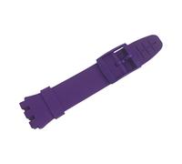 Montre Connectée Femme Homme compatibles avec Swatch, 17mm Remplacement Bandes en Silicone Montre Band de Bracelets de Rechange à Dégagement de Bracelets de Rechange à dégagement