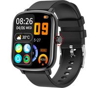 Montre Connectée Femme Homme Enfant,1,69"" Smartwatch 100+ Modes Sportifs Podometre Moniteur De Fréquence Cardiaque Tension Artérielle Spo2 Montre Intelligente Bracelet Pour Android Ios