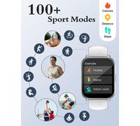 Montre Connectée Femme Homme Montre Telephone Repondre Appel Montre Sportif Smartwatch Podometre Frequence Cardiaque Saturation Oxygène Cadran Personnalisé Suivi Sommeil Multisport[MON9260094]