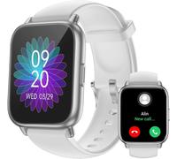 Montre Connectée Femme Homme Montre Telephone Repondre Appel Montre Sportif Smartwatch Podometre Frequence Cardiaque Saturation Oxygène Cadran Personnalisé Suivi Sommeil Multisport Gris