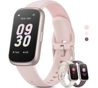 Montre Connectée Femme Homme Petit, 1,47"" Bracelet Connecté Avec Fréquence Cardiaque, Spo2, Suivi Sommeil, Montre Podometre, Etanche 3Atm Smartwatch Pour Android Ios, Or Rose Mat/[MON9260689]