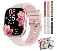 Montre Connectée Femme Homme pour 7 Bracelets et Coffret Cadeau, 1.83'' HD Smartwatch avec Appel Bluetooth, Montre Connectée pour Fréquence Cardiaque, Sommeil, SpO2, 100+ Modes Sportifs, IP68 Etanche