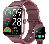 Montre Connectée Femme Homme,Smartwatch, 100+ Modes Sports, Appel Bluetooth, Écran 1.85"", Cardiofréquence/Oxymètre/Analyse Sommeil, Montre Connectée Pour Android/Ios (Violete)