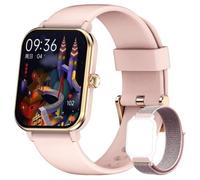 Montre Connectée Femme homme SmartWatch de Fitness Blackview R3PRO Tracker d'Activit17 pour Android iOS Samsung XIAOMI Iphone Rose