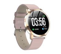 Montre Connectée Femme Ios Android Smartwatch Sport Cardio Rose - Yonis