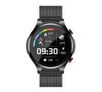 Montre Connectée Femme Ohp W11 Ecg Bluetooth Cardiofrequencemètre Multifonction Sport Ceinture En Acier Noir