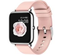 Montre Connectée Femme, P22 Smartwatch Avec Moniteur De Fréquence Cardiaque, Chronomètre, Compteur De Calories, Moniteur De Sommeil, Etanche Ip67 Pour Android Ios