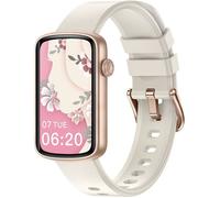 Montre Connectée Femme Petite Taille Bracelet Connecté Femme Bluetooth 5.4 Amoled 1 47"" 30 Jours D'Autonomie En Veille Podomètre C
