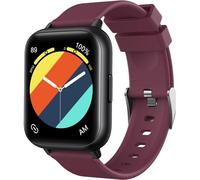 Montre Connectée Femme Smartwatch Bluetooth Étanche Avec Fréquence Cardiaque Violet