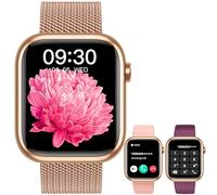 Montre Connectée Femme Sport Smartwatch: 1.83" Fitness Smart Watch avec Appel Bluetooth 100+ Sport Mode Podometre Moniteur de Sante Tension Arterielle Montres Intelligente pour Andriod et iphone ios