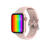 Montre Connectée Femme - YASSUO - IP68 Étanche - Bluetooth 4.0 - Compatible Android/iOS - Or Rose