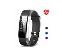 Montre Connectée Femmes Homme Tracker d'Activité Écran Coloré avec IP68 Etanche Montre Sport GPS pour iPhone Samsung Huawei Android iOS-Gris G