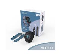 Fitbit - Pack exclusif FNAC-DARTY Versa 4 Noir - GPS, autonomie 6 jours, bracelet + 6 mois Premium