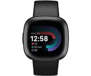 Montre connectée Fitbit Versa 4 Noir inclus 6 mois à Fitbit Premium G