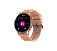 Montre Connectée Fitness Bien-Etre Avec Appel Bluetooth Suivi Santé Ecran AMOLED Or