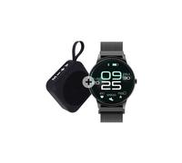 Montre connectée forever forevive 2 sb-330 noir avec enceinte bluetooth 3w