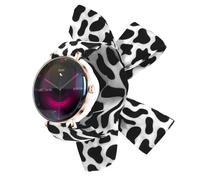 Montre connectée forever lucca sb-370 rose or - bande tachetée