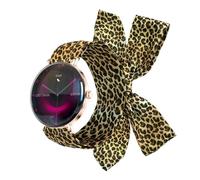 Forever Lucca Sb-370 Smartwatch Doré Rose Gold / Leopard