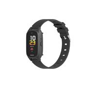 Montre Connectée Intelligente pour Senior - Alerte de Chute Ou d'inactivite - Frequence Cardiaque - Ip67 - Bt 5.3 - Noire