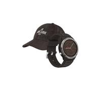Montre Connectée FW100 IP69 5ATM Modèle Titan Valkiria avec Casquette Léopard marron