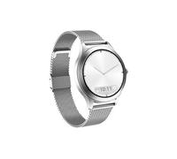 Montre Connectée FW44 2 IP68 avec Bracelet en Maille Milanaise Argent