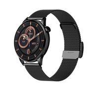 Montre Connectée FW58 Vanad Pro IP68 avec Bracelet en Maille Milanaise Maxcom Noir