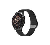 Montre Connectée FW58 Vanad Pro IP68 avec Bracelet en Maille Milanaise Noir