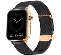 Maxcom Montre connectée FW64 Oxygen 2 AMOLED Suivi bien-être – Bracelet Pologne Noire