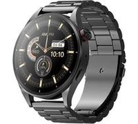 Montre Connectée FW66 IP66 IRON R avec Bracelet Métal Maxcom Noir G