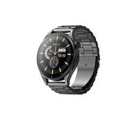 Maxcom Montre connectée FW66 Iron R – Écran AMOLED 1,43" – Bracelet métal – Bluetooth – Noir