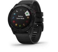 Montre connectée GARMIN Fenix 6X Pro - Noir - Bracelet noir - GPS - Sport - Etanche