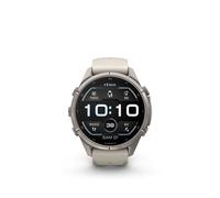 Montre connectée Garmin Fenix 9 Pro InReach 43 mm Argent avec bracelet Gris