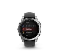 Montre sport GARMIN Fenix E 47mm Acier inox bracelet gris