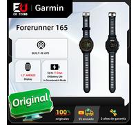Montre connectée Garmin Forerunner 165 Écran AMOLED couleur 1,2 pouces Données GPS et informations sur la récupération noir