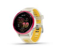 Montre gps garmin forerunner 570 42 mm rose aluminium beige
