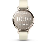Garmin Montre connectée Lily 2, écran tactile 240x201, GPS, Cream Gold, bracelet silicone blanc coco