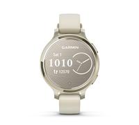 Montre connectée Garmin Lily 2 Active Or Lunaire avec bracelet en silicone Blanc