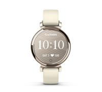Garmin Montre connectée Lily® 2 – Or crème, bracelet silicone blanc coco, cadran 35 mm