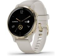 Montre connectée GARMIN Venu 2S - Light Gold - Bracelet beige