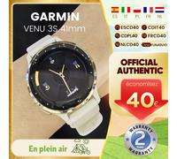 Montre connectée Garmin Venu 3s Fitness, écran tactile AMOLED 1,2 pouces, plus de 30 sports, course à pied, musique, GPS Grey