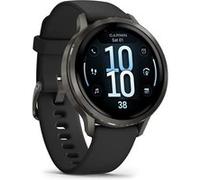 Montre connectée Garmin Venu 4 41 mm Noir et Gris avec bracelet silicone Noir C