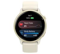 Montre connectée Garmin Vívoactive® 6 42 mm Ivoire avec bracelet Beige