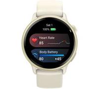 Montre connectée Garmin Vívoactive® 6 42 mm Ivoire avec bracelet Beige G
